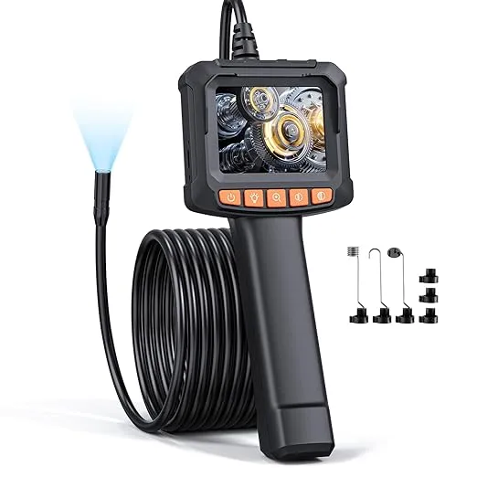 Endoscopio Cámara de Inspección Qimic IP67 Impermeable con 8 Luces LED