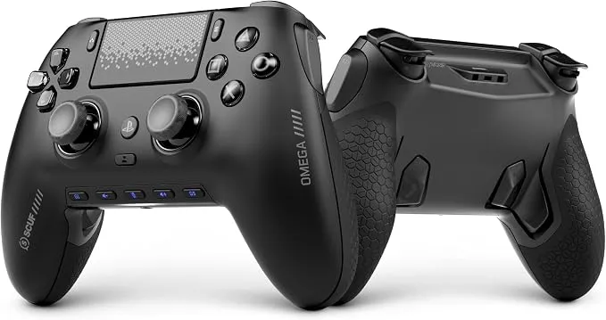 Scuf OMEGA Mando Inalámbrico PS5 TMR Anti-Drift - Negro