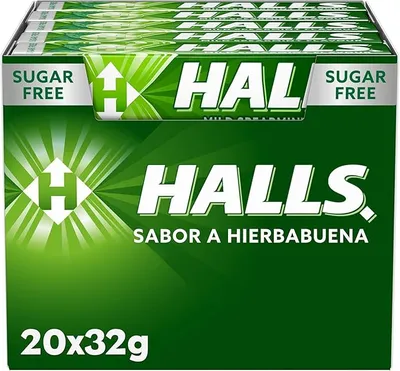 iChuches Caramelos Sin Azúcar de Hierbabuena - Caja 20 Unidades