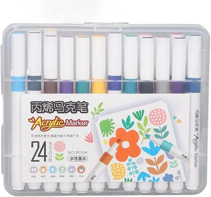 Qcwwy Rotuladores de Pintura AcrÃlica