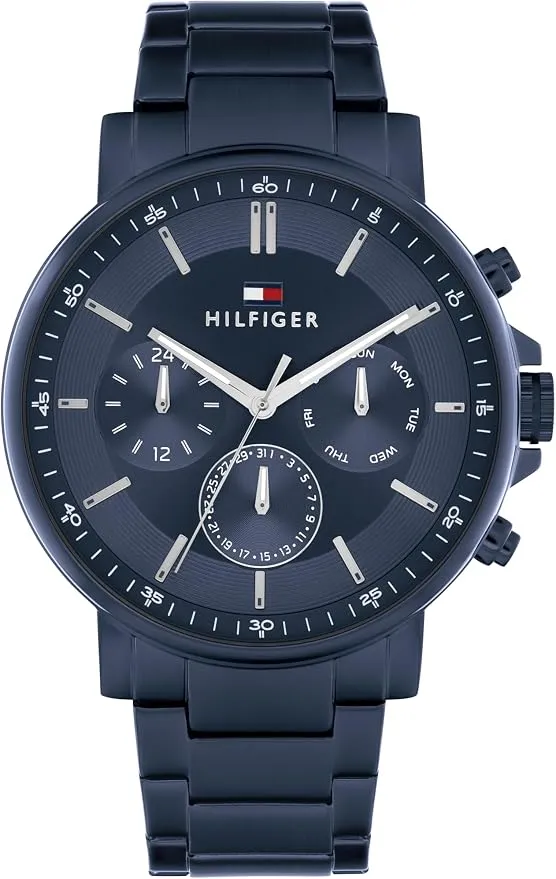 Reloj Tommy Hilfiger Multifunción para Hombre con Correa de Acero Inoxidable o Cuero