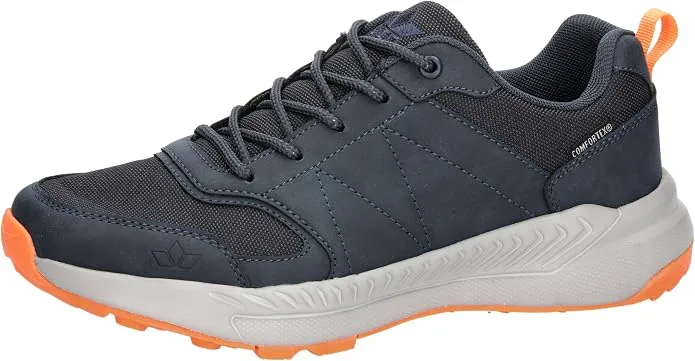 Zapatillas de Trekking Lico Howard Hombre - Azul Marino/Naranja