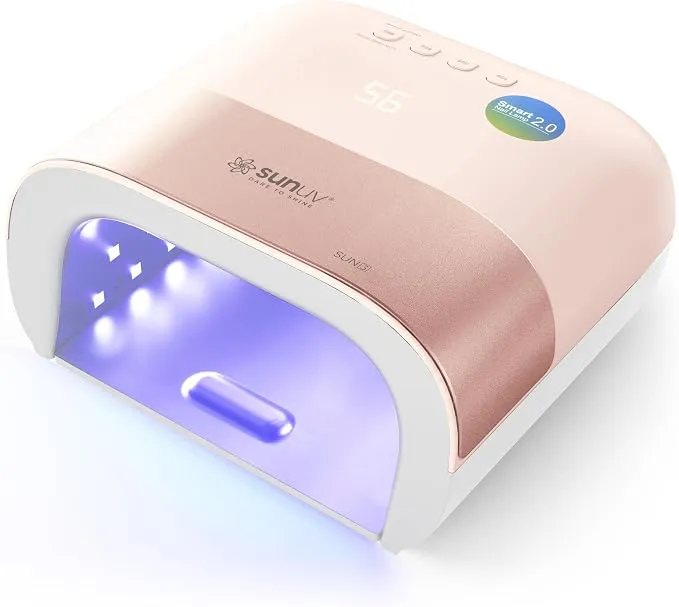 Lámpara UV LED SUNUV SUN3 Profesional para Uñas - Rosa