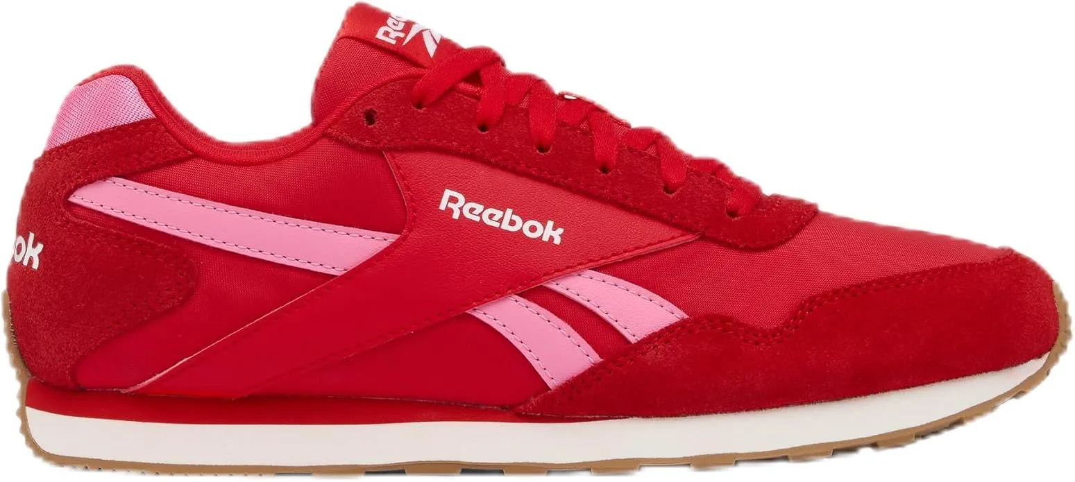Reebok Zapatillas Deportivas Glide Low Mujer, Estilo Retro en Rosa y Blanco