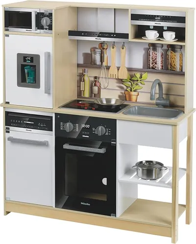 Theo Klein 7188 Cocina Familiar Miele - Juguete Infantil para Niños a Partir de 3 Años