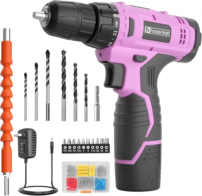 FADAKWALT Taladro Atornillador BaterÃa 12V