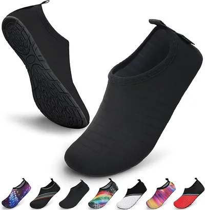 SAGUARO Escarpines Hombre Mujer para Buceo Snorkel Surf Natación Piscina Vela Mares Rocas Río Zapatos para Agua Calzado Playa Zapatillas Deportes Acuáticos