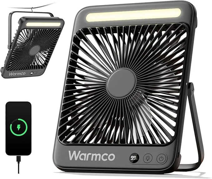 VENTILADOR WARMCO CAMPING 20000MAH