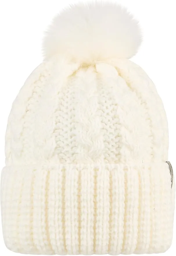 Sterntaler Gorro de Punto Trenzado Crudo Talla 55
