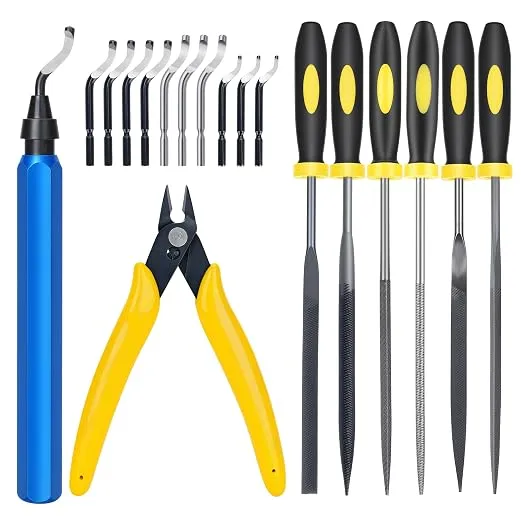 Set Premium de 18 Piezas Desbarbadores para Cortes Precisos