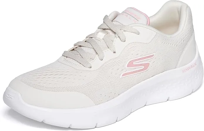 Tenis Skechers GO Walk Flex Serenity para Mujer - Rosa Natural, Talla 5