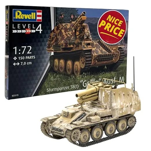 Revell Sturmpanzer 38 (t) Grille - Kit de Maqueta de Plástico