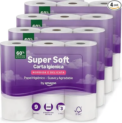 PAPEL HIGIÉNICO AMAZON SUPERSUAVE