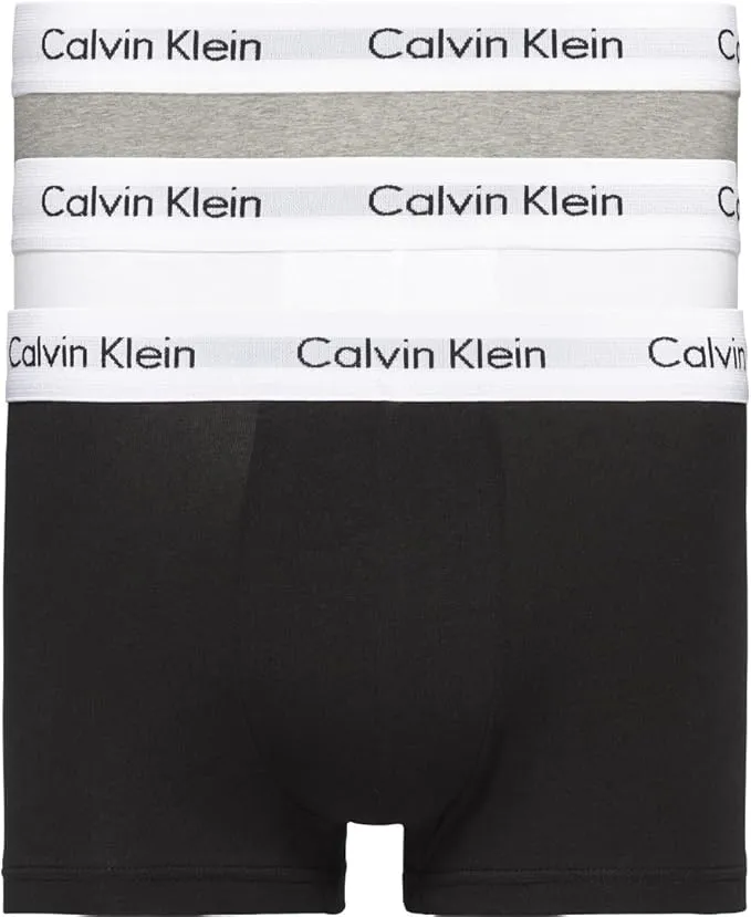 Calvin Klein Calzoncillos Bóxer Hombre Pack 3 Low Rise Trunks