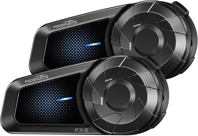 Fodsports FX-S Intercomunicador para Moto (2 Vías)