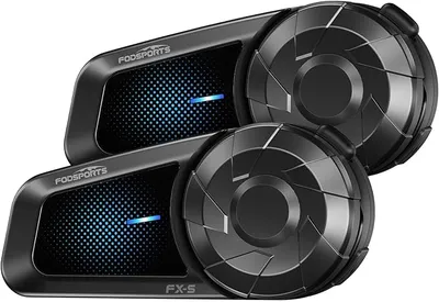 Fodsports FX-S Intercomunicador para Moto (2 Vías)