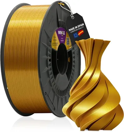 WINKLE Filamento PLA Silk (Seda) Oro Rey