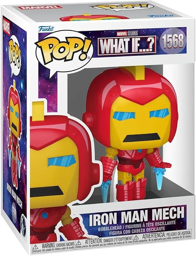 Funko Pop! Marvel What If - Iron Man Figura Coleccionable