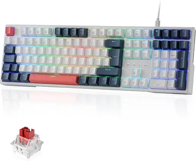 Redragon K668 RGB Teclado Gaming Mecánico QWERTY Español