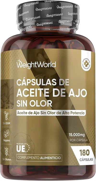 Aceite de Ajo 180 cápsulas