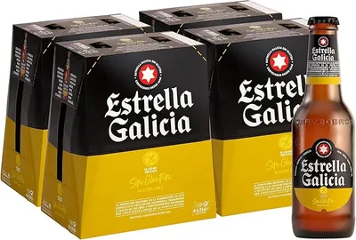 Cerveza Lager Sin Gluten Estrella Galicia