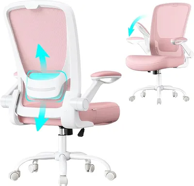 SONGMICS OBN037R01 Silla de Oficina Plegable