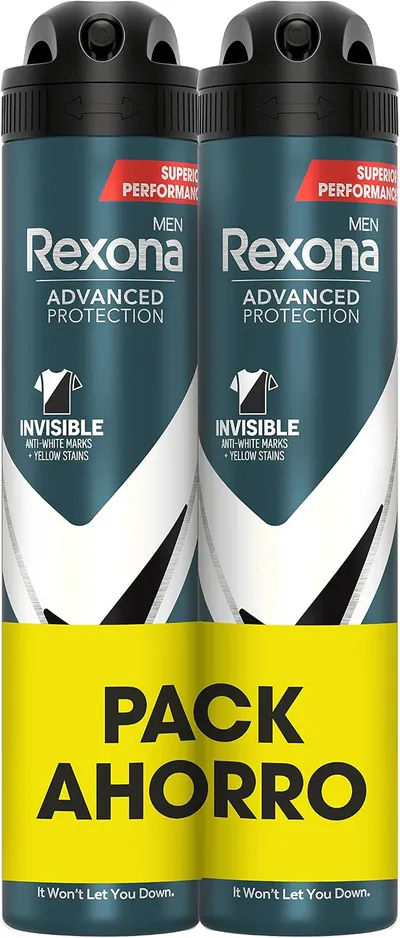 6 x 200 ml Rexona Desodorante Antitranspirante Aerosol