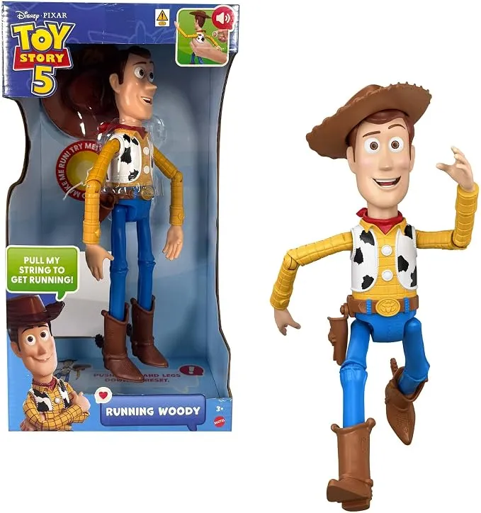 Figura Corredor Woody de Toy Story 5 de Mattel