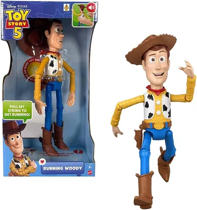 Figura Corredor Woody de Toy Story 5 de Mattel