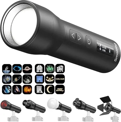 SMALLRIG Linterna LED Portátil RF 05B para Fotografía y Video