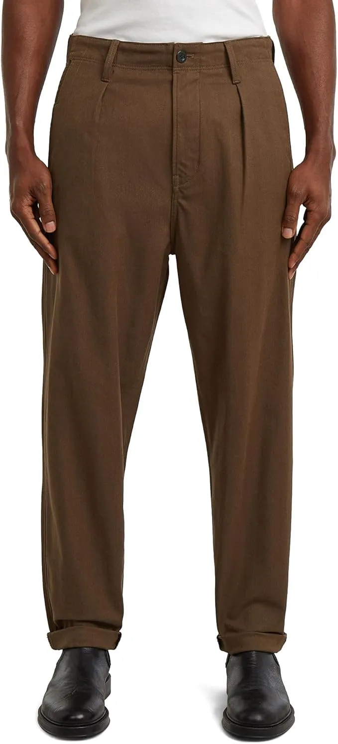Pantalones G-STAR Vaqueros Pleated Chino Relaxed Tapered para Hombre
