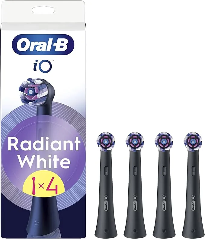 Oral-B Series iO Radiant White Cabezales Recambio Pack x4