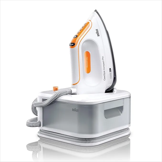 Plancha Braun CareStyle Compact Pro Generadora de Vapor
