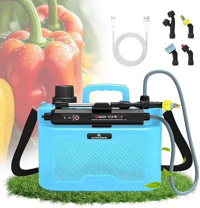 AUVSTAR 8L Recargable Mochila Pulverizador