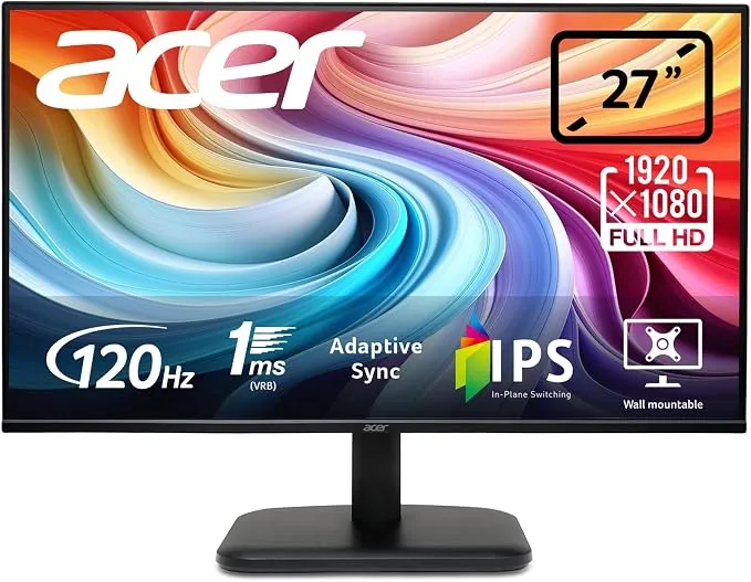 Monitor Gaming Acer EK271GBIF 27" Full HD 120Hz 1ms AdaptiveSync