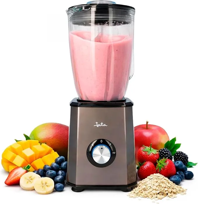 Batidora de Vaso JATA JEBT1500 - 1.5L, 1500W, Acero Inoxidable