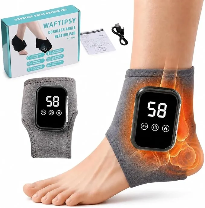 Masajeador de Pies Eléctrico 3 en 1 con Calor y Masaje Ajustable