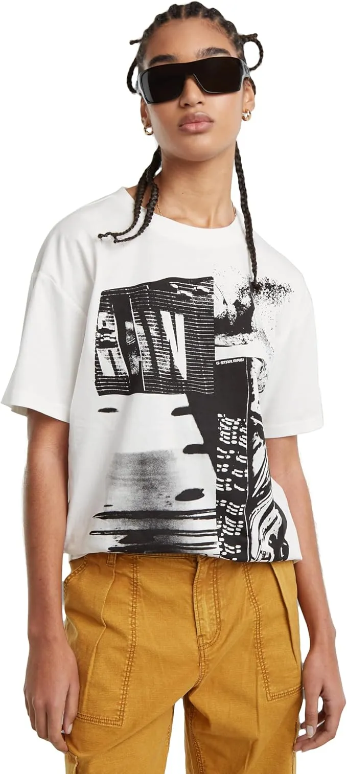 Camiseta para Mujer G-STAR Multi Print Loose Top