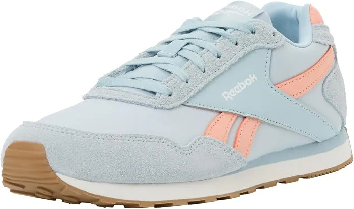 Zapatillas Reebok Glide Low Estilo Retro Running, Nylon y Ante, Talla 39