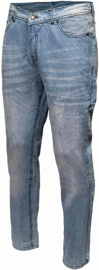 Milwaukee Leather Mdm5002-blue-42 Jeans de Mezclilla Reforzados con aramida, Azul, 52 para Hombre