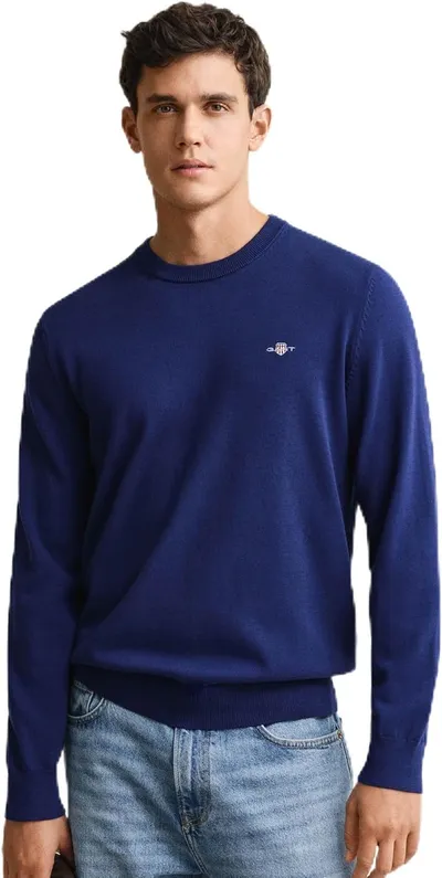 Suéter para Hombre - GANT Clásico algodón con Cuello en C