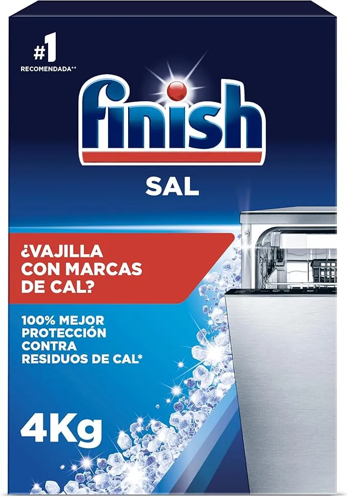 Sal para lavavajillas Finish