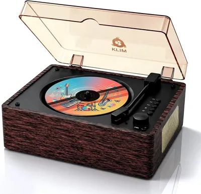 Heritage Reproductor de CD Bluetooth Retro con USB, AUX y Salida Óptica