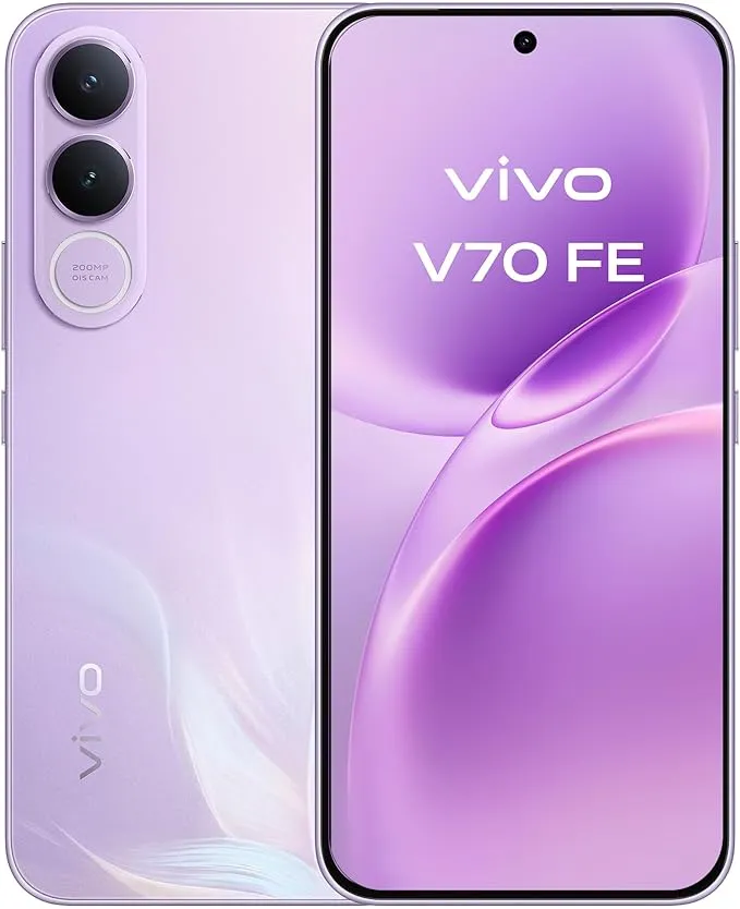 Vivo V70 FE 5G Móvil 8+256GB Cámara 200MP OIS Pantalla 1.5K Batería 5250mAh