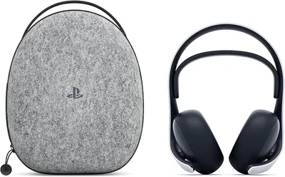 PlayStation 5 - Auriculares inalámbricos PULSE Elite White con estuche