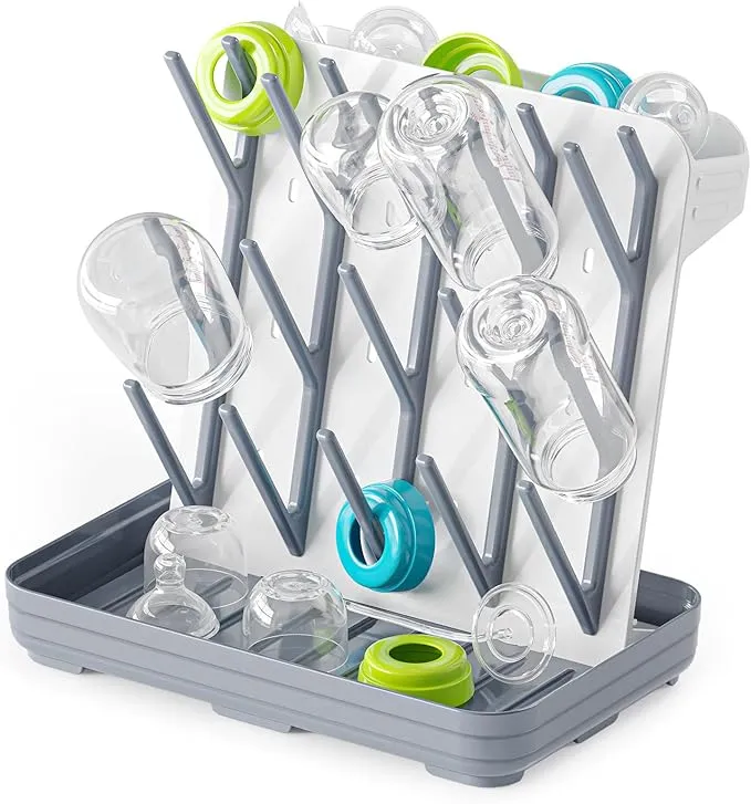 Estante Secador de Biberones SpaceAid con 20 Ganchos - Organizador Vertical