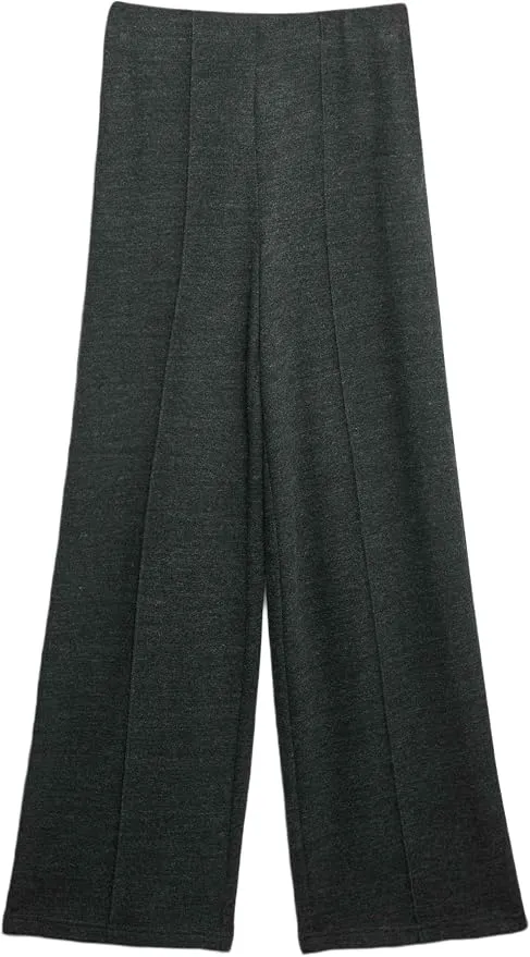 Marks & Spencer Pantalones Anchos Abrigos de Algodón con Fruncido para Mujer (Talla UK 6)
