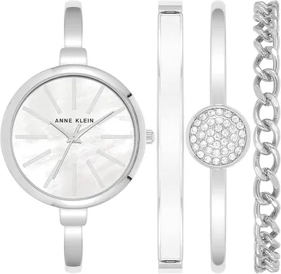 Pack de Reloj y 3 Pulseras para Mujer - ANNE KLEIN