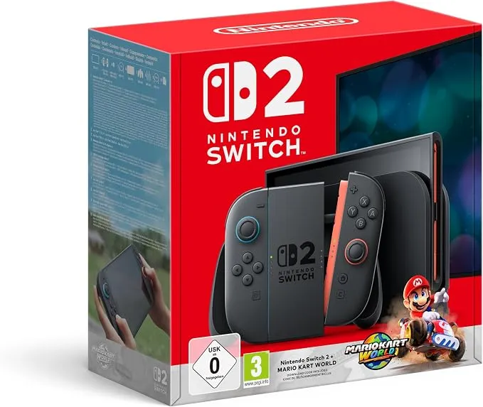 Nintendo Switch 2 - Consola con o sin Mario Kart 8 Deluxe