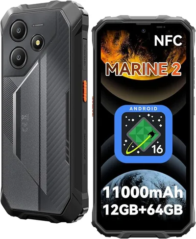 Oscalnex Marine 2: Móvil Resistente con Batería de 11.000 mAh y Pantalla 90 Hz